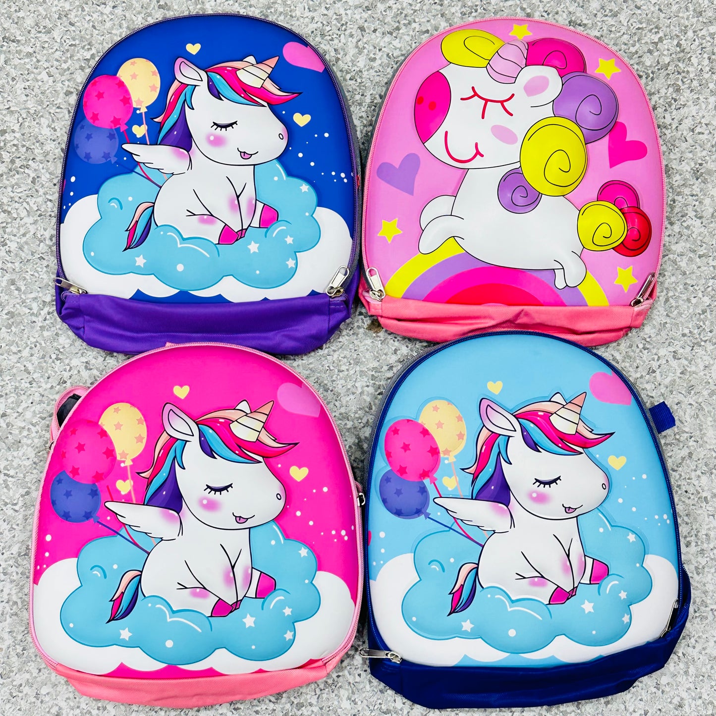 3D Unicorn Bags