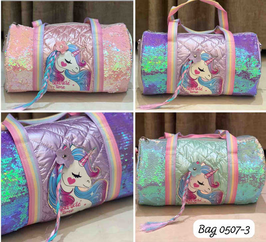 Blingy Unicorn Duffel Bag