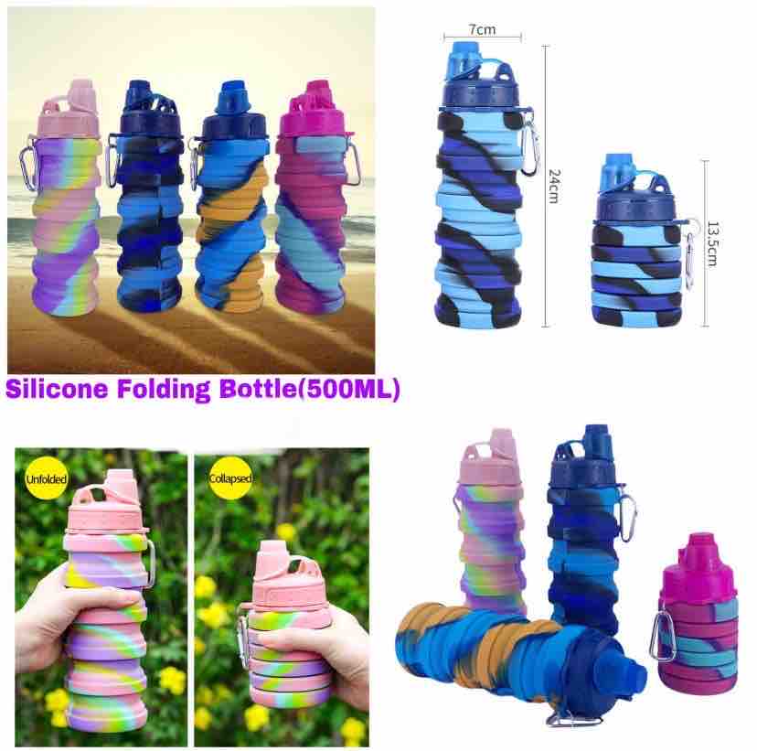 Expandable Folding Water Bottles