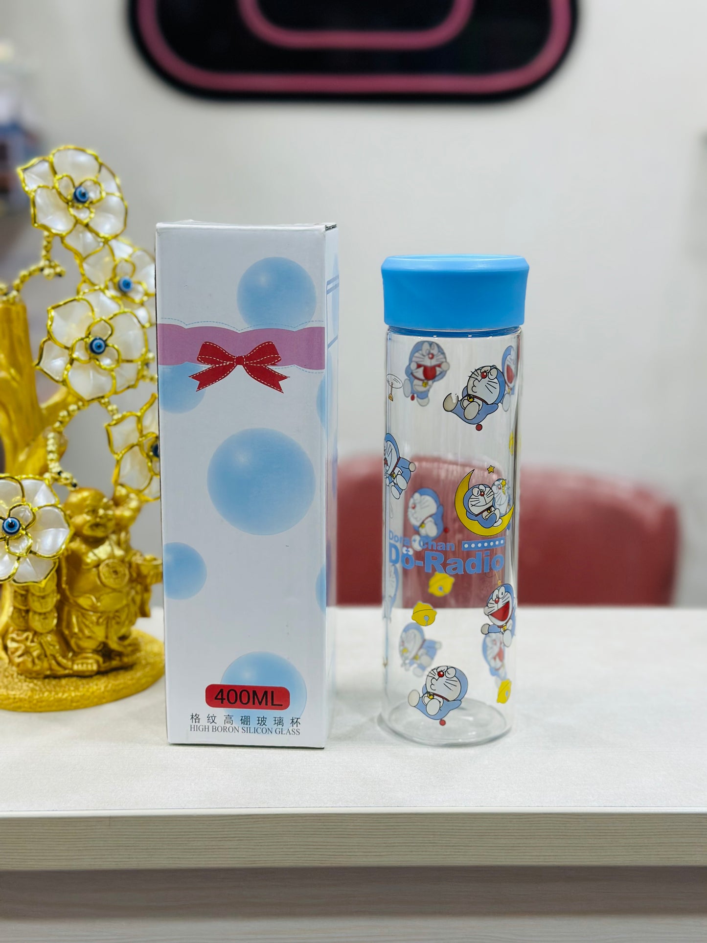 Doraemon Glass Bottle