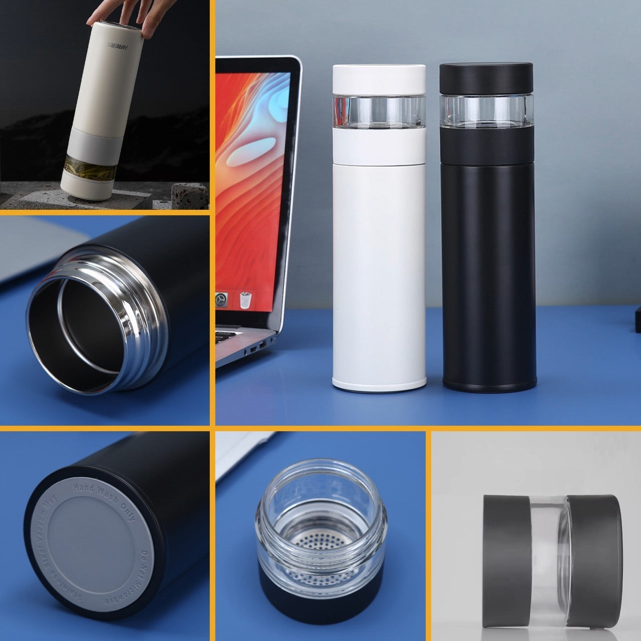 STAINLESS STEEL || INSULATED WATER BOTTLE HEAVY QUALITY